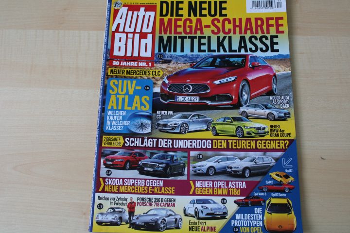 Deckblatt Auto Bild (17/2016)